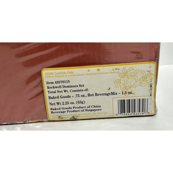 The Saturday Evening Post Norman Rockwell Cards & Dominoes set includes 2 mugs - Picture 5 of 10